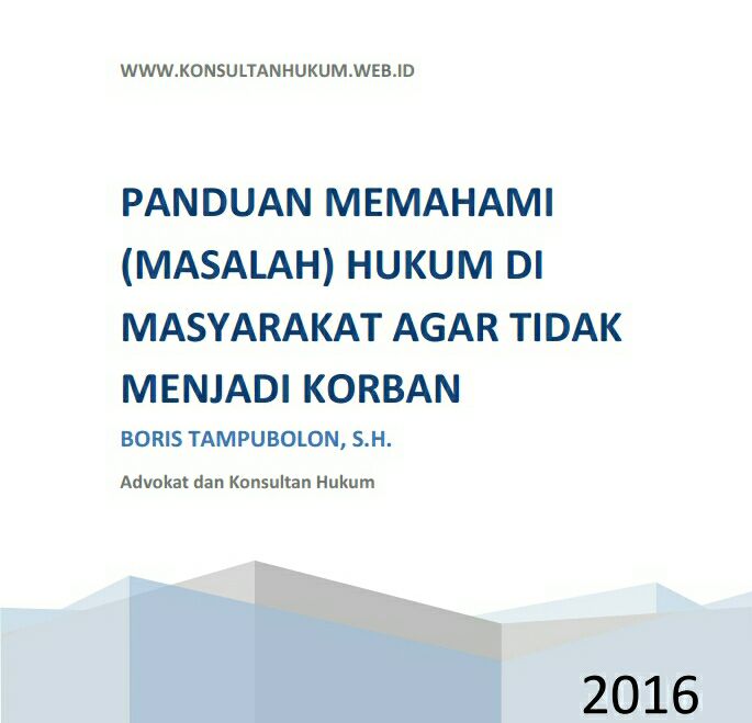 Panduan Memahami Masalah Hukum Di Masyarakat